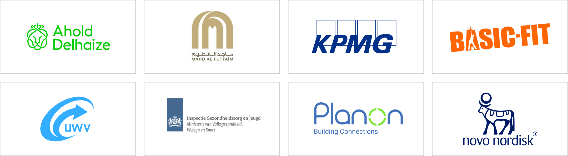 Geweldige bedrijven die in mij geloven!