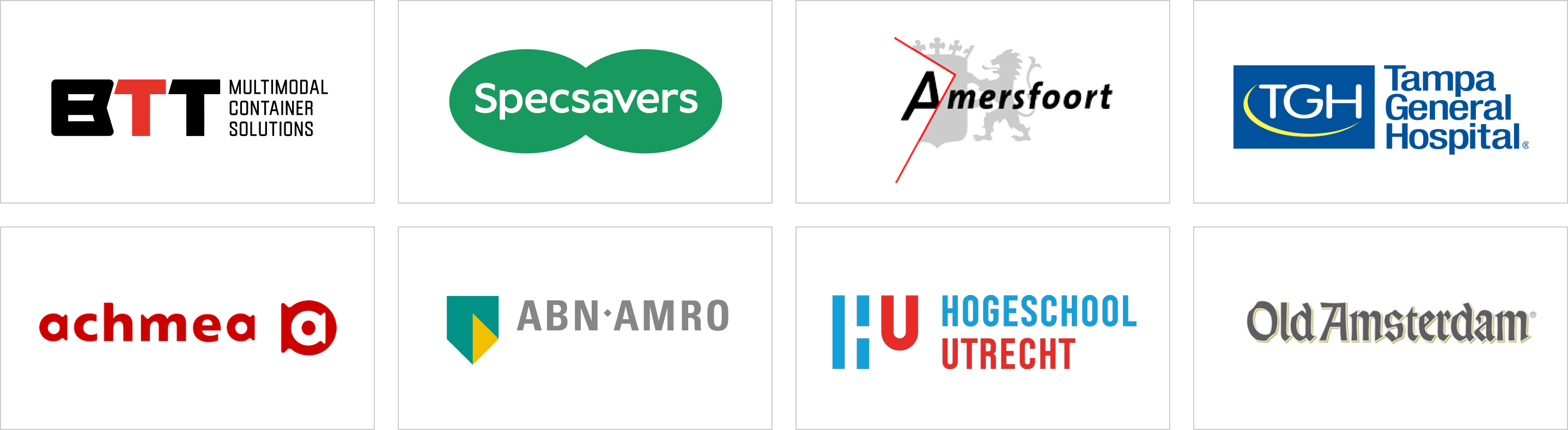 Geweldige bedrijven die in mij geloven!